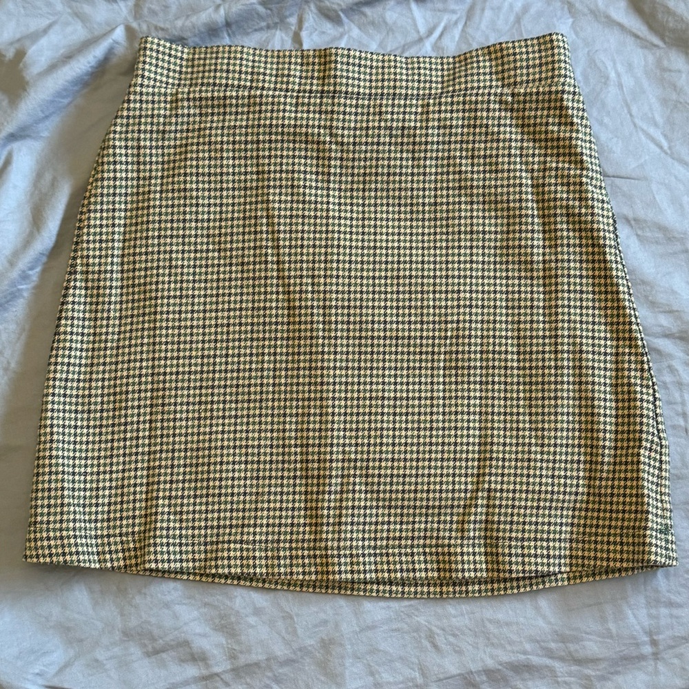 American eagle plaid mini skirt